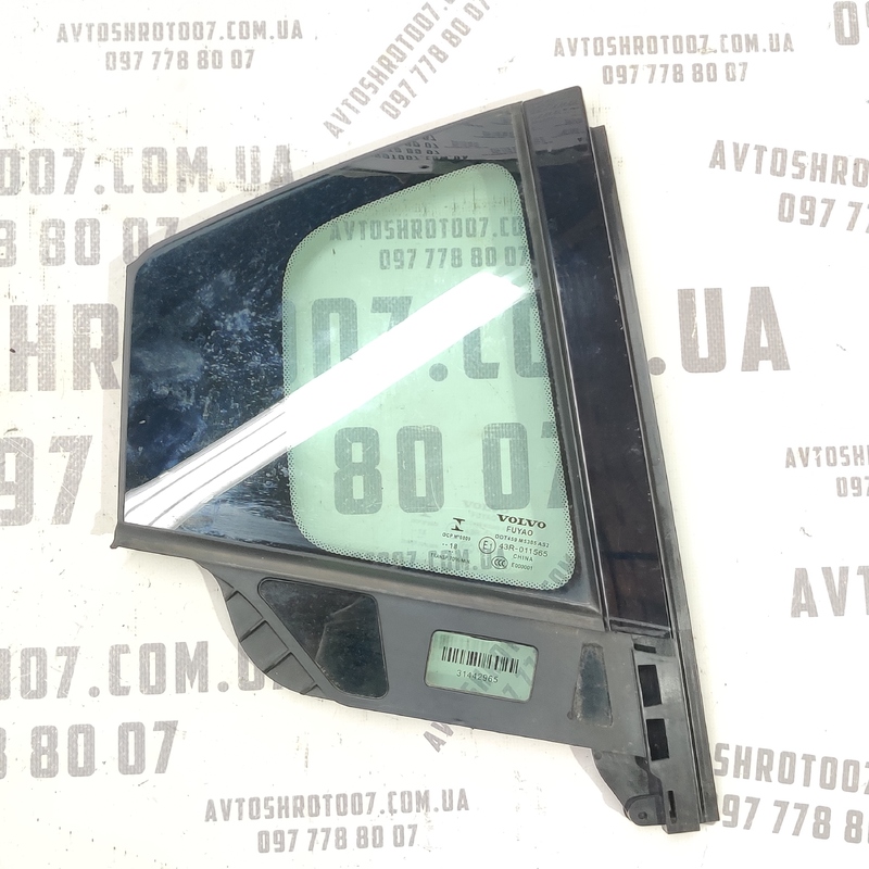 Скло дверей заднє праве Volvo S60 III (19-) 2.0Б 31442965