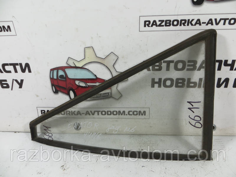 Скло заднього лівого дверцята (форточка) OPEL SENATOR (1978-1994) ОЕ: 90224783