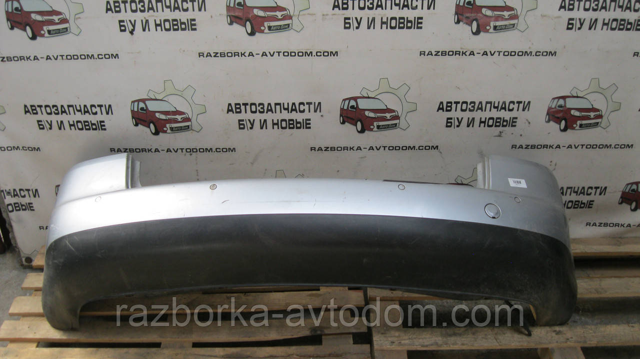 Бампер задній (з парктроніками) VW Touran (03-10) Б/У OE:1T0807417Agru, 1T0807417