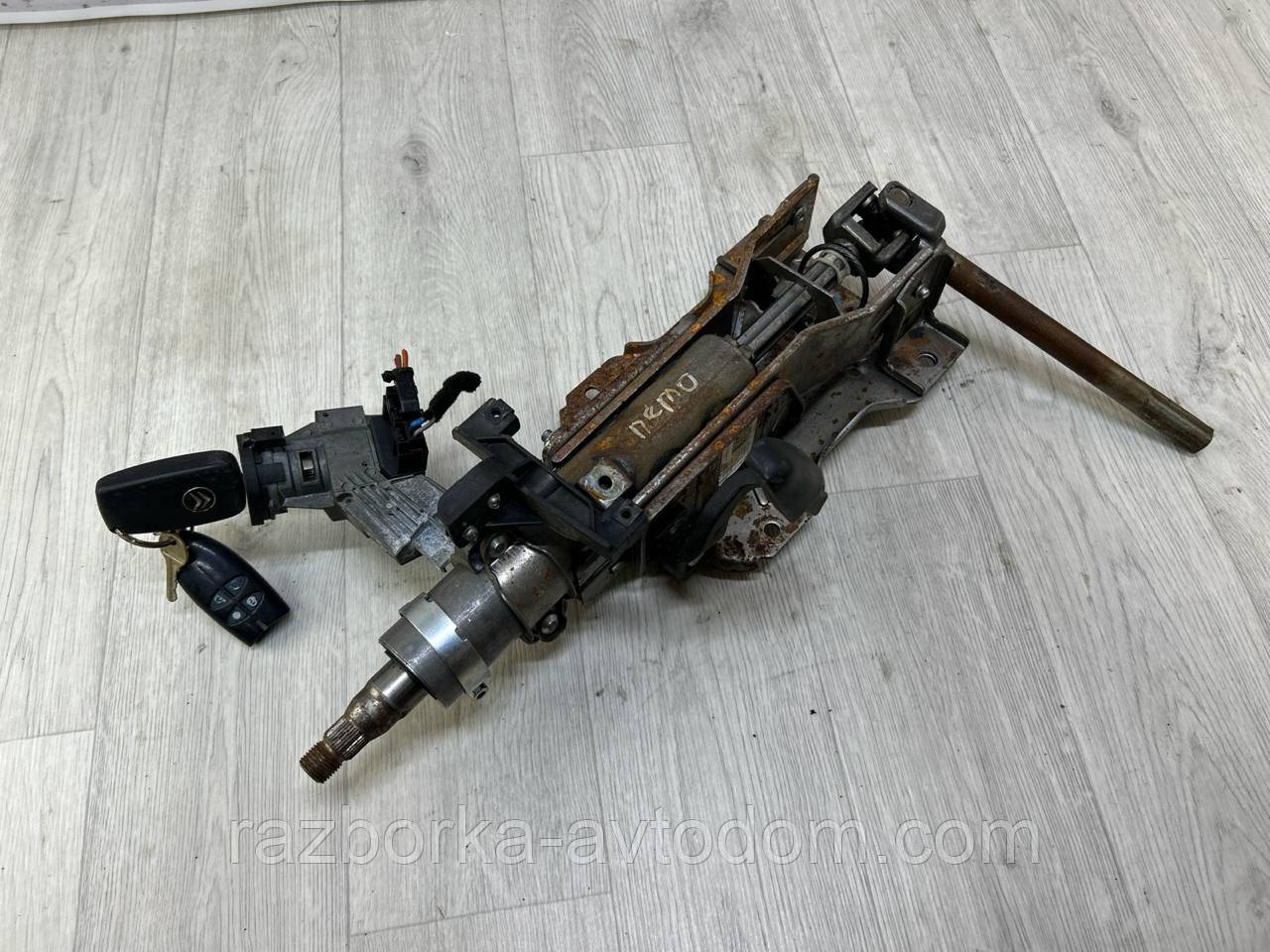 Замок запалювання (з ключами) у зборі з кермовим валом Fiat Fiorino (07-), QUBO (07-), Peugeot OE: 51799409