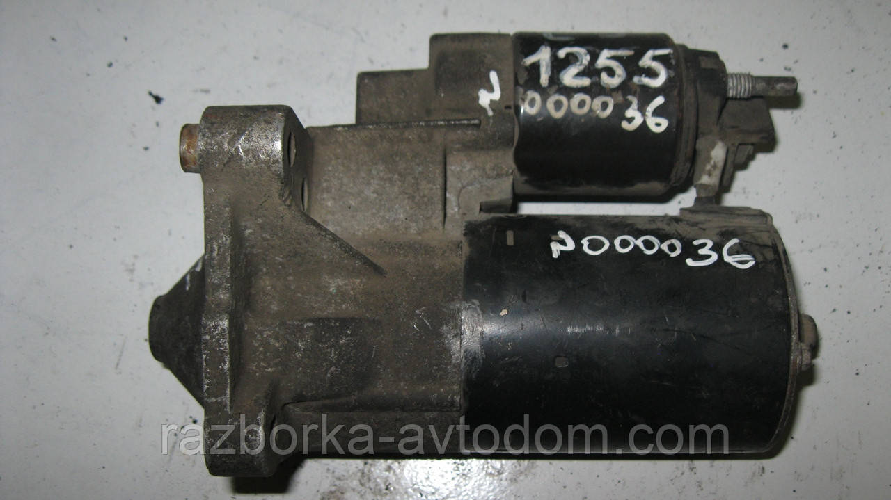 Стартер CS1255 б/у (Bosch) Renault Trafic 2, MEGANE 2, Laguna, Opel Vivaro, Nissan Primastar. (9 зуб) 12V