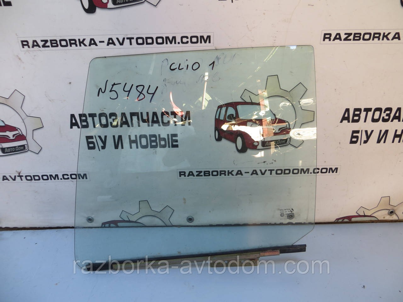 Скло заднього лівого дверей Renault Clio (1990-1998) ОЕ: 7701466072 фото 2