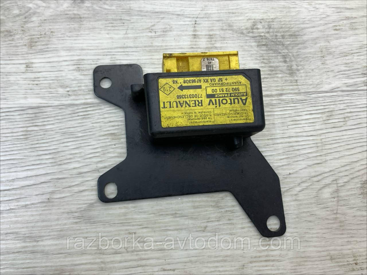 Блок керування AirBag Renault Kangoo 1.9 d (1997-2007) OE: 7700313368