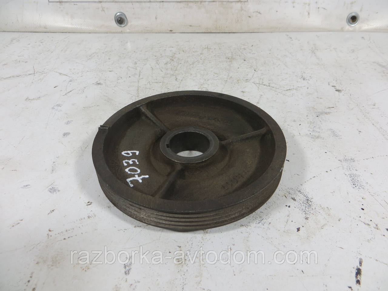 Шків колінвала 4 струмки 1.4 8V,1.6 8 V FIAT TEMPRA (1990-1997) ОЕ: 7650927