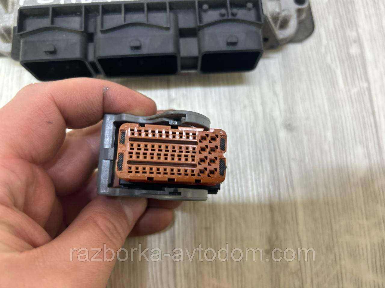 Роз'єм/фішка блока керування двигуном ЕБУ 1.6i 16 V PEUGEOT 307 (01-08), Citroen C4 OE: 0261208899 фото 2