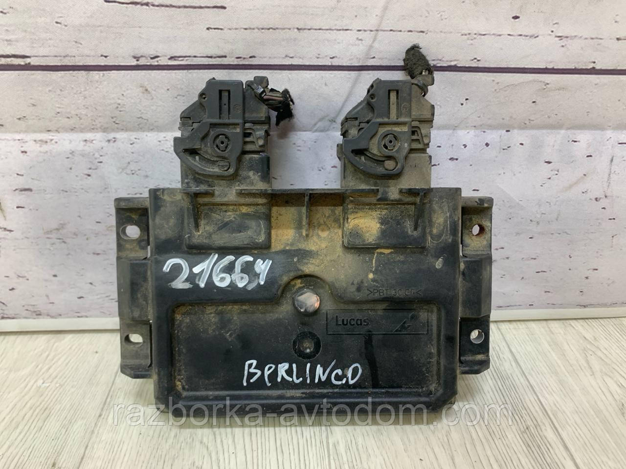 Блок керування двигуном 1.9 D Citroen Berlingo, (03-) Jumpy, C15/ Peugeot Partner OE:9650360280