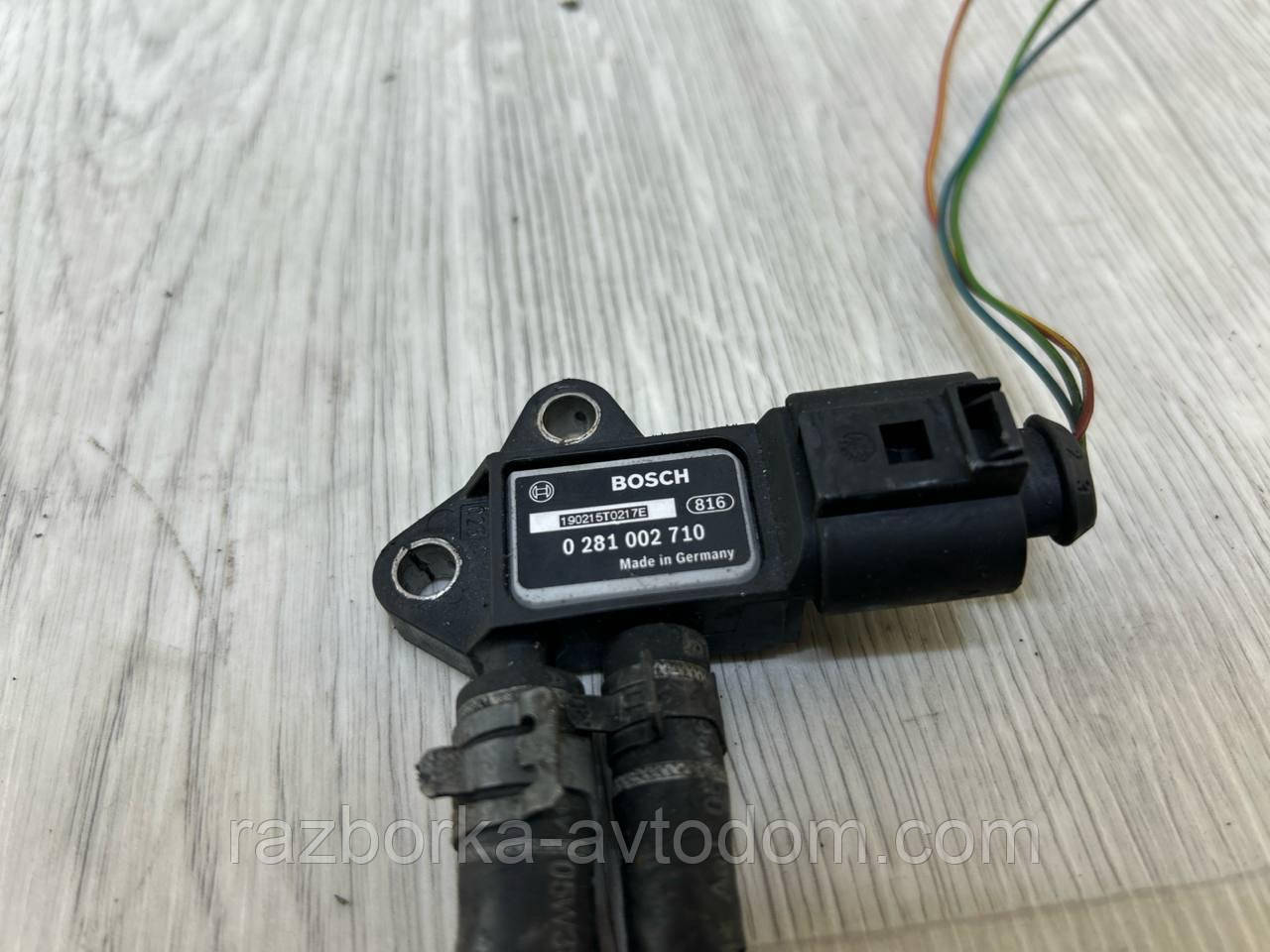 Датчик тиску вихлопних газів Skoda SuperB 1, ROOMSTER, VW T5, Crafter OE: 0281002710 фото 2