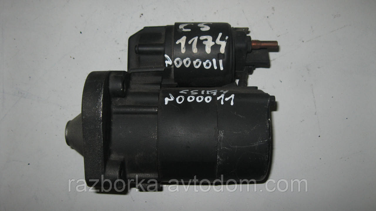 Стартер CS1174 б/у (Valeo) Renault Kangoo, Laguna, Megane, SCENIC, SYMBOL, THALIA , Nissan KUBISTAR (8зуб) 12V фото 2