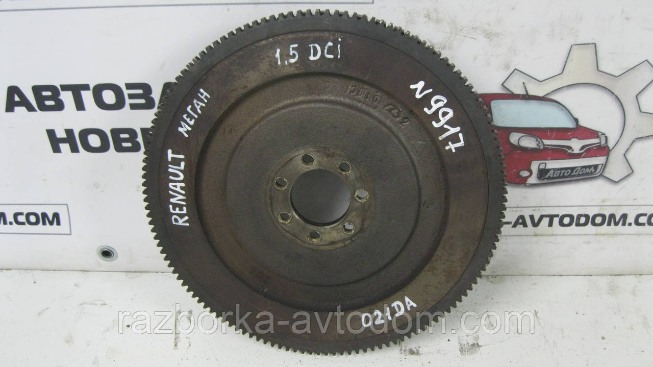 Маховик двигуна Renault Megane 2, Kangoo 2, Fluence, Duster, logan, Dacia Dokker 1.5DCI OE:8200214391