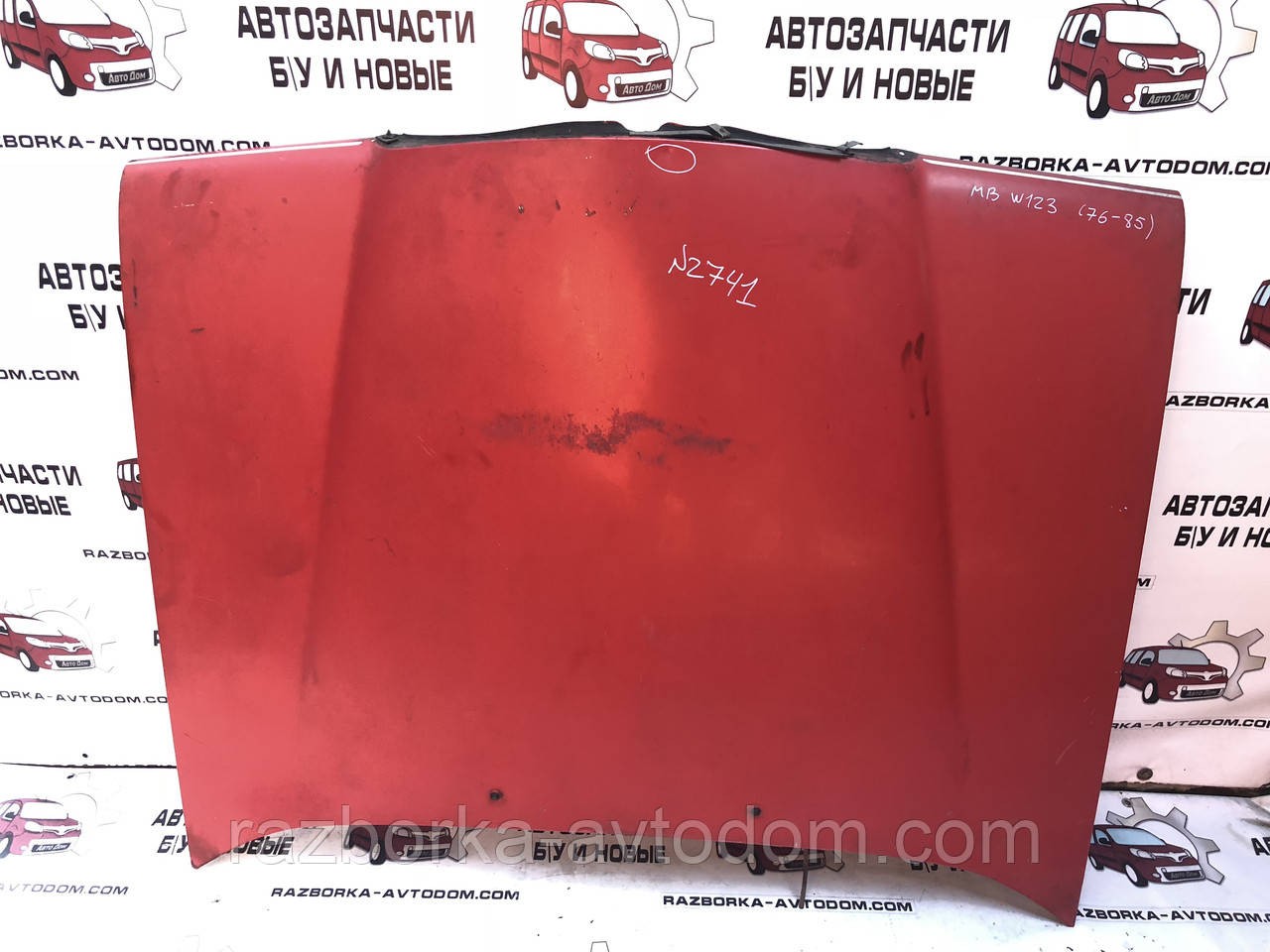 Капот Mercedes E-class W123 (75-85) OEM 1238800357