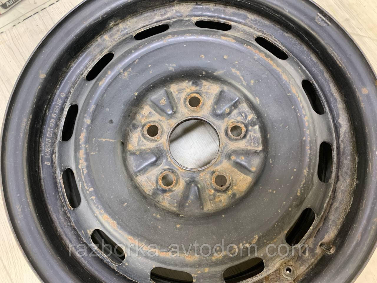 Диск колісний R14 Toyota Allion, Carina, Corona, Vista 6Jx14 5x100x54,1 ET45 фото 2