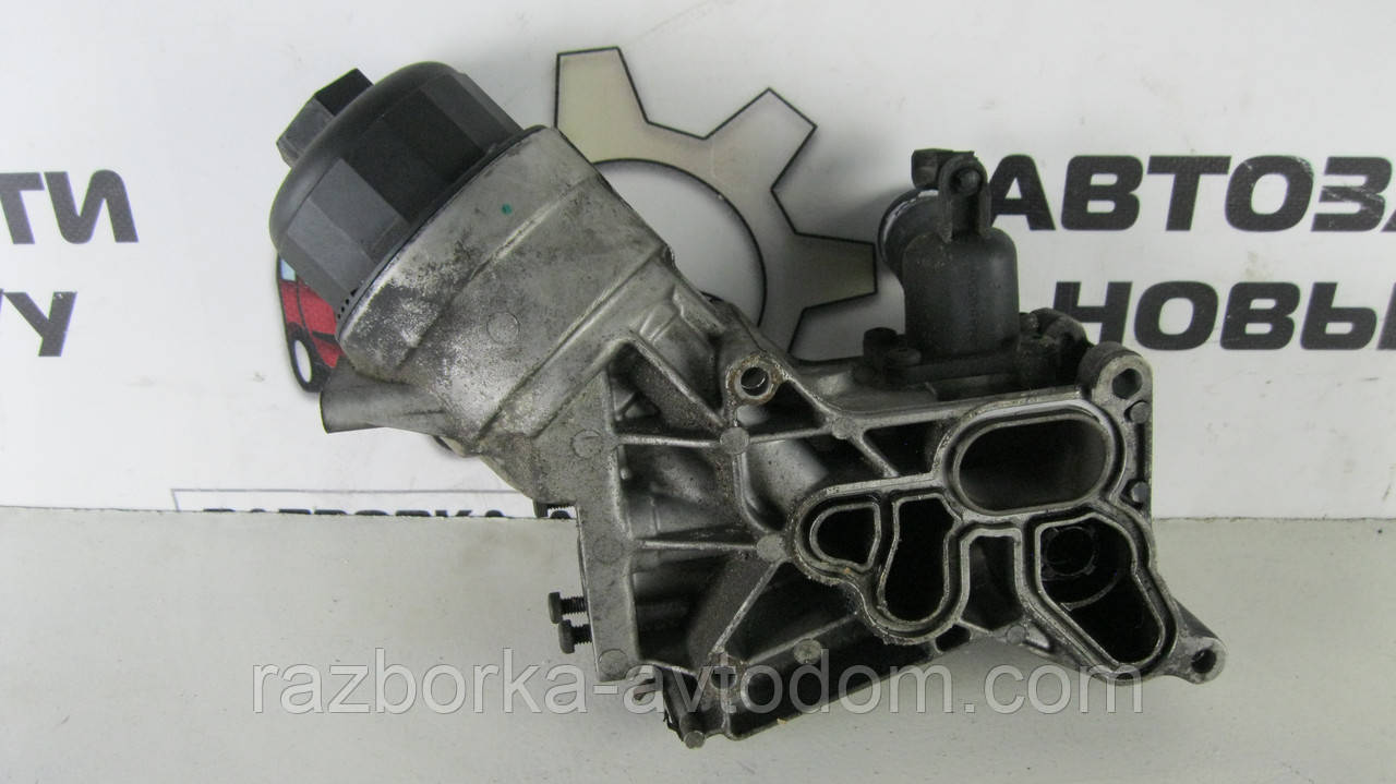 Корпус оливного фільтра Fiat Fiorino-Qubo (07-),Citroen Nemo (08-) Peugeot Bipper (08-) 1,3MJT OE:55232814
