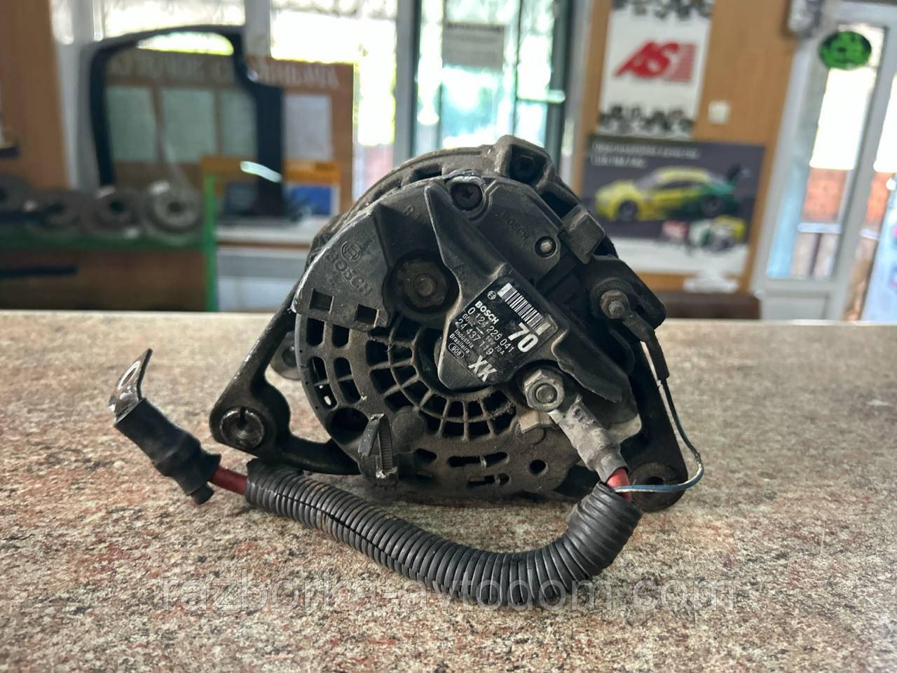 Генератор б/у (Bosch) CA1257IR, CA1747IR, Opel Corsa D, Combo C, Astra H, Tigra, Meriva (5 паз) 70 А