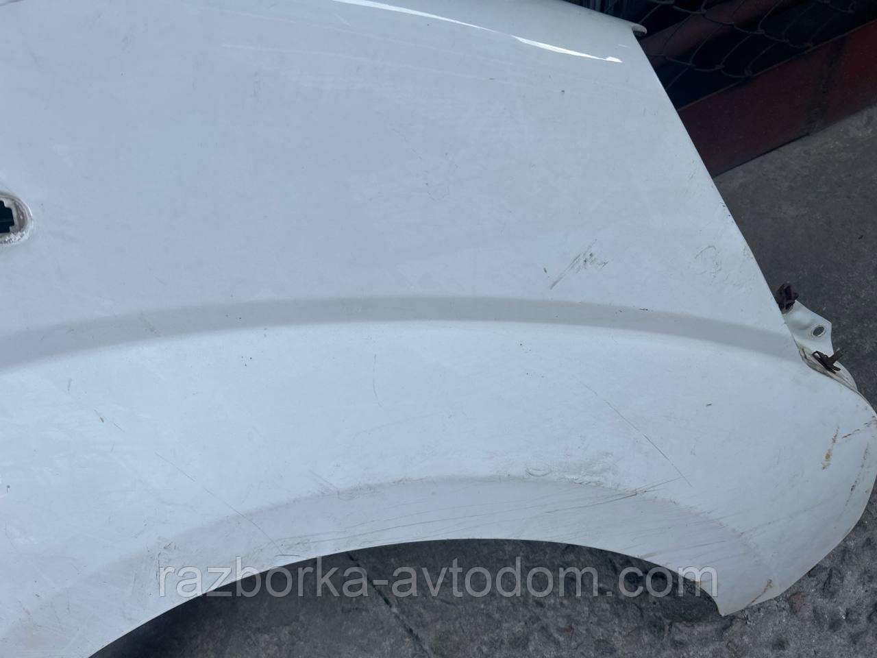 Крило переднє праве Fiat Fiorino (07-), QUBO (07-), Peugeot Bipper (07-) Citroen Nemo (07-) OE:7841Y5