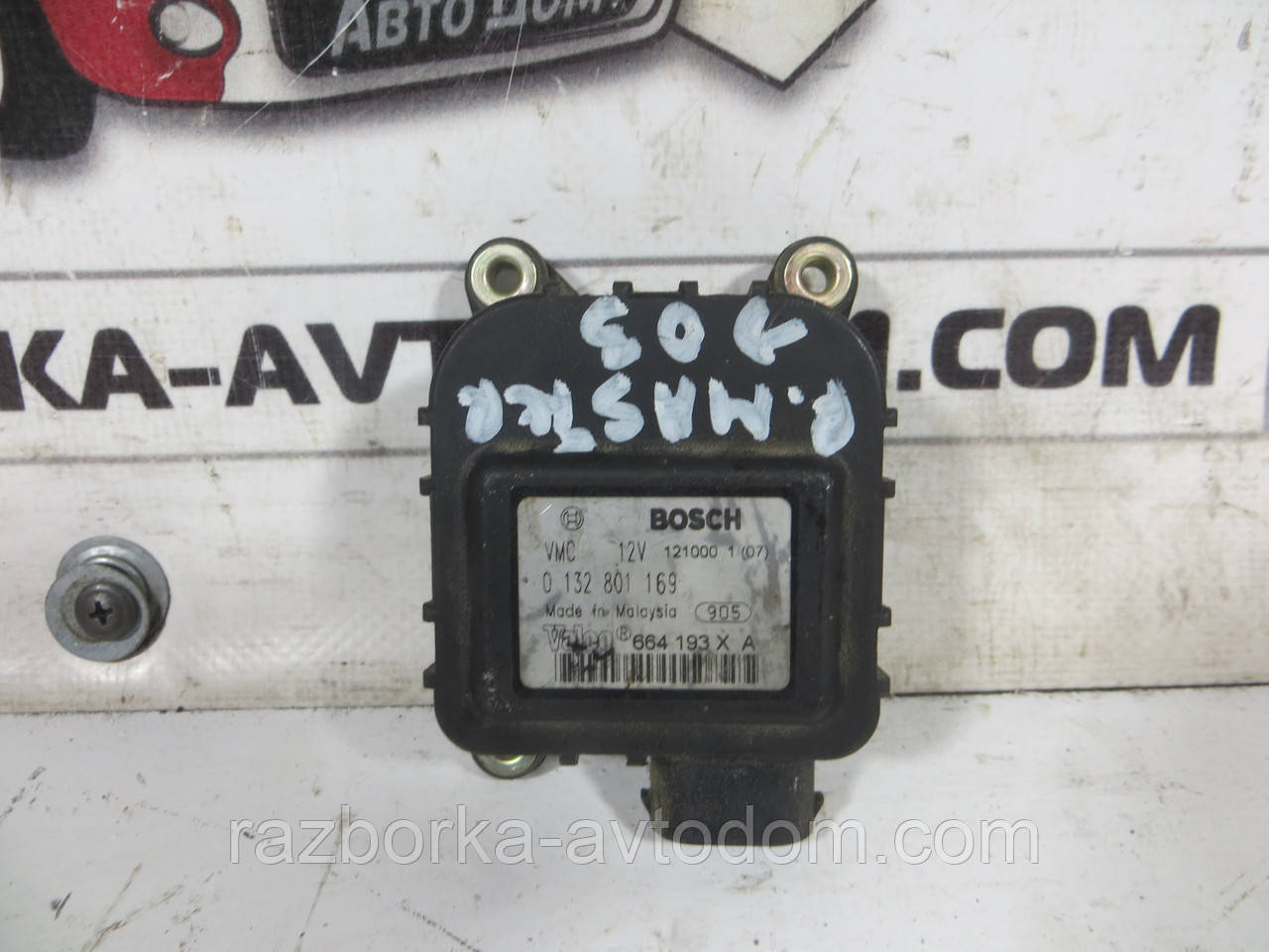 Кроковий двигун печалки RENAULT Master (1998-2010) ОЕ: 0132801169