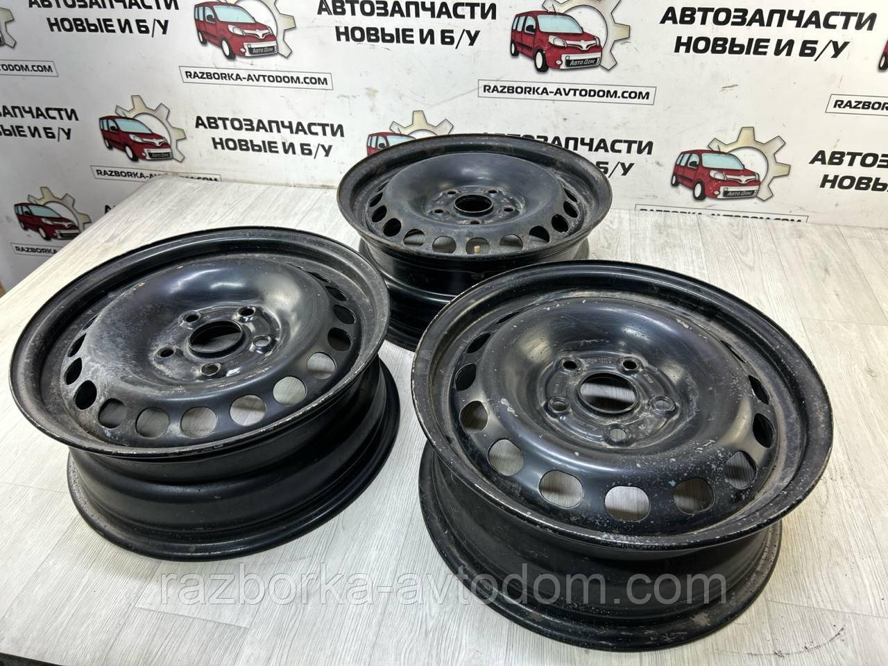 Диск колісний R15 Audi A4, A6, 100, 200, VW Passat 6Jx15 5x112x57,1 ET 45 фото 2