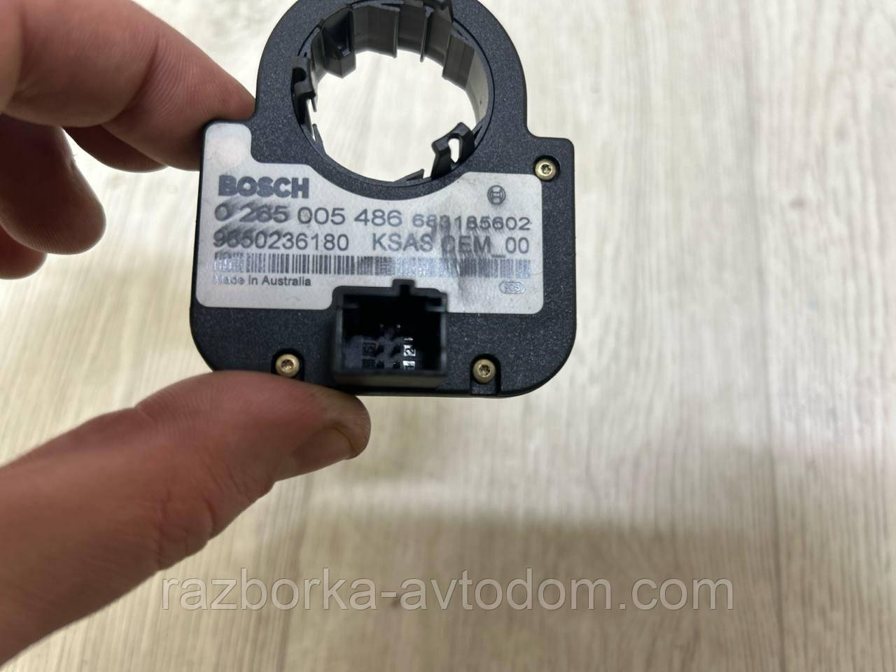Датчик кута повороту керма Citroen C4 (04-10), C4 Picasso (07-10) OE:0265005486, 9650236180
