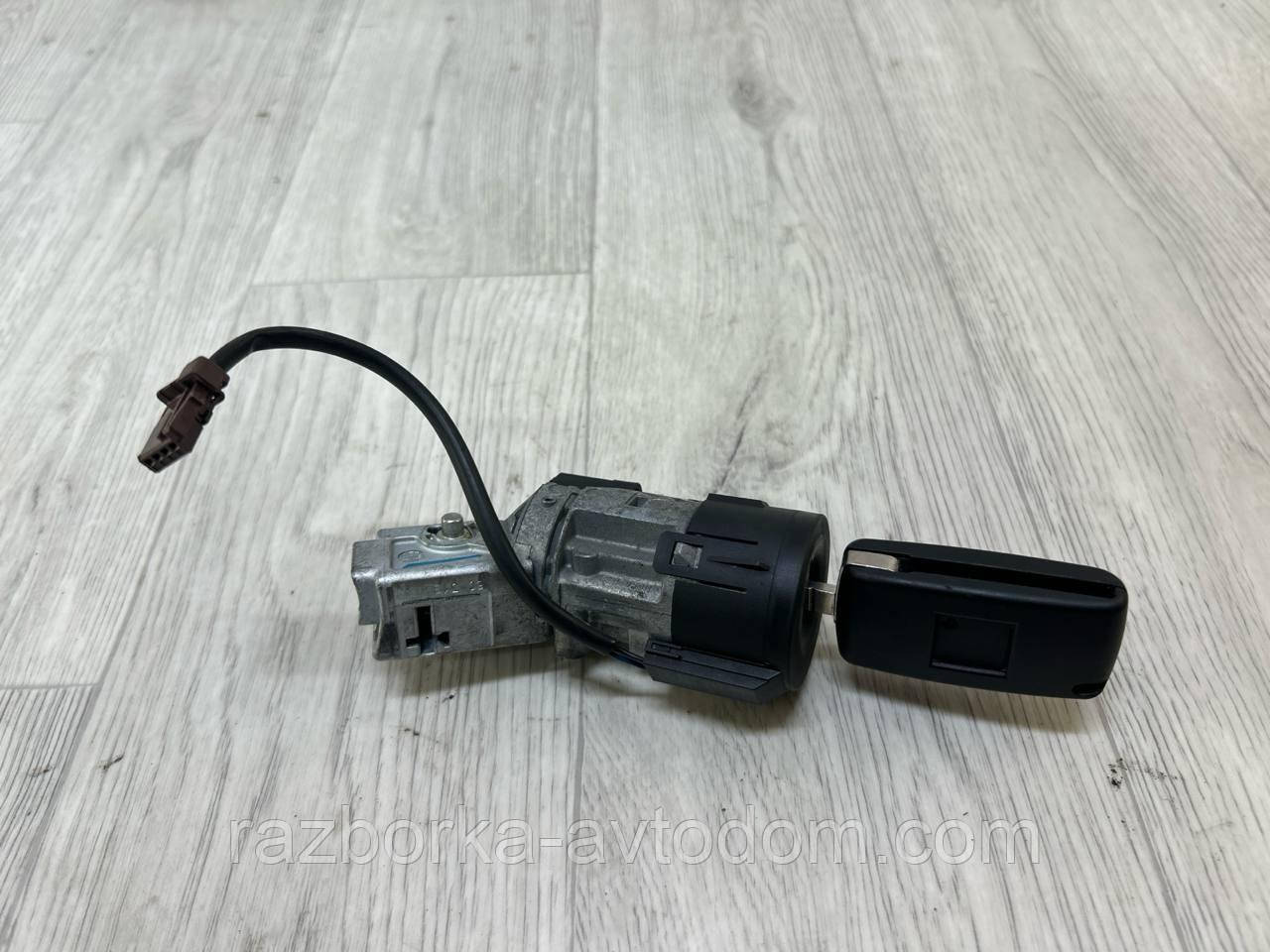 Замок запалювання (в зборі з ключем) Peugeot 407 (03-08), Citroen C4 (04-10) OE:N0502072, N0502073, N0502455