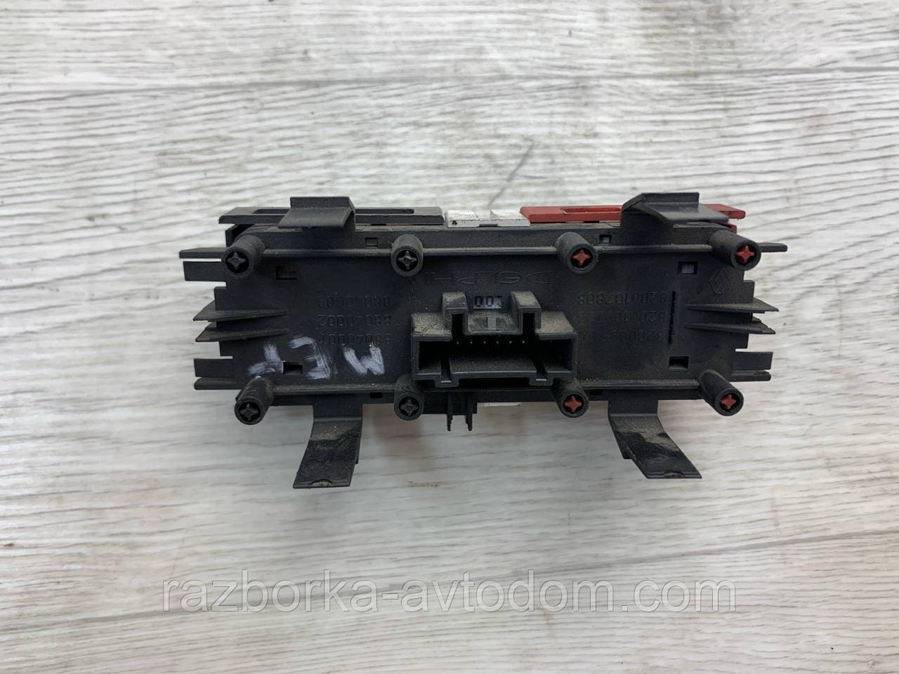 Кнопка аварійної сигналізації (блокування дверей) Renault Megane (2003-2008) OE: 8200095493 фото 2