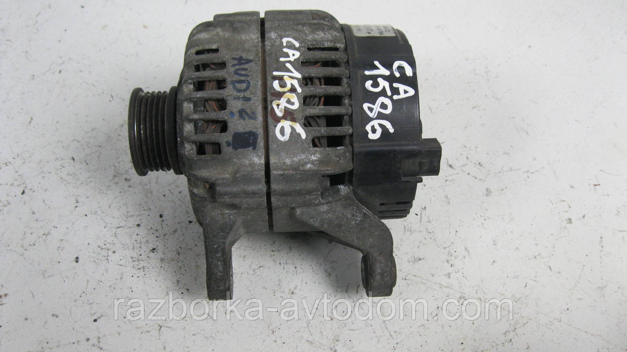 Генератор CA1586IR б/у (Magneton) Seat Arosa, Skoda Fabia, Vw Lupo (5 ПАЗ руч) 70А