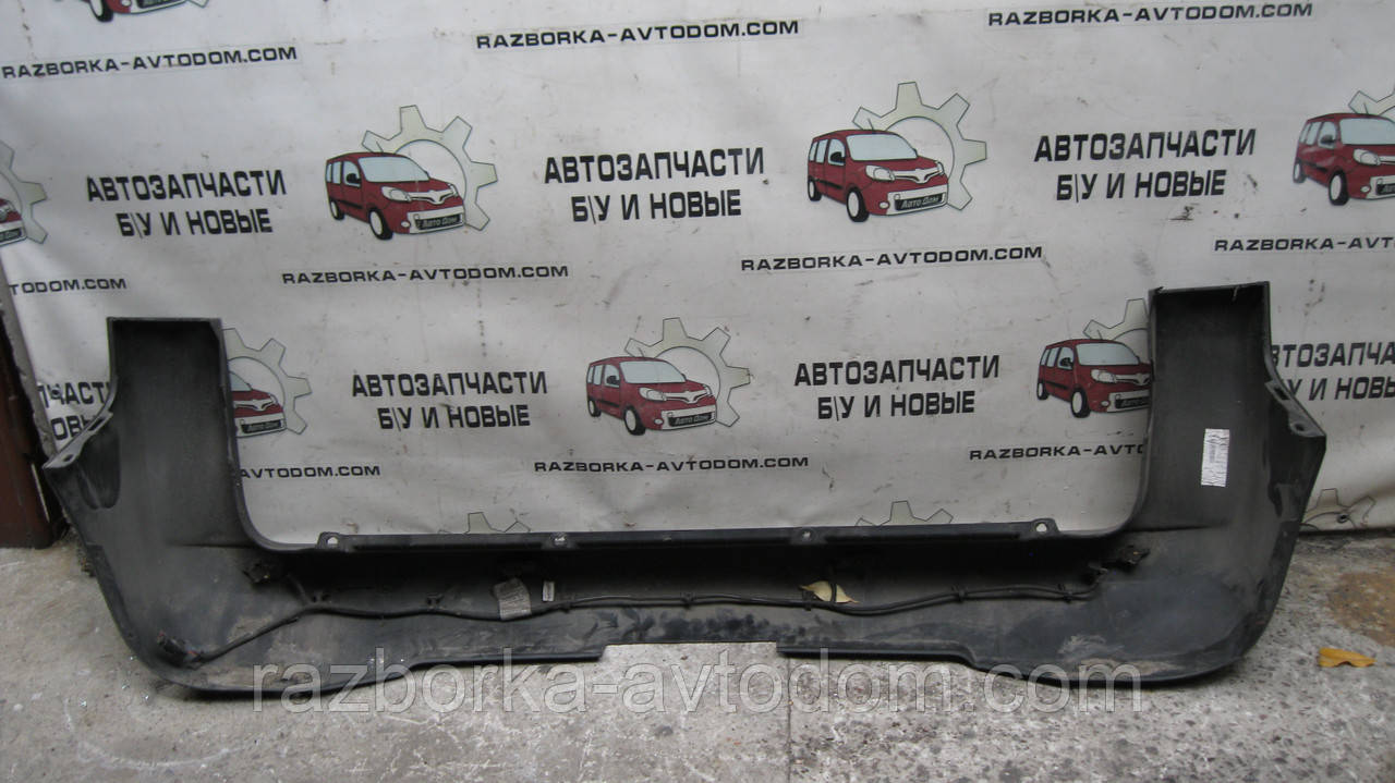 Бампер задній (з парктроніками) Fiat Fiorino 07-, Peugeot Bipper 08-17, Citroen Nemo 08-17 OE:1309565070