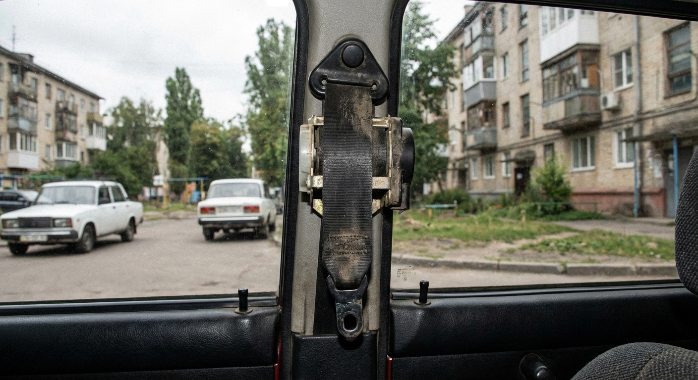 Ремінь безпеки не втягується і висить ганчіркою: чому заміна пружини не допоможе і як просте прання стрічки повертає заводську швидкість згортання